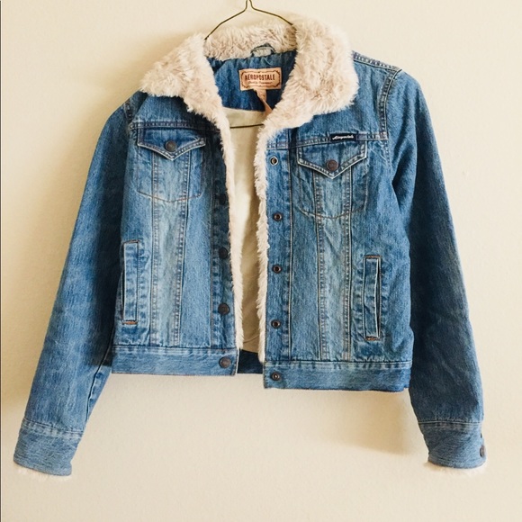 aeropostale fur jacket